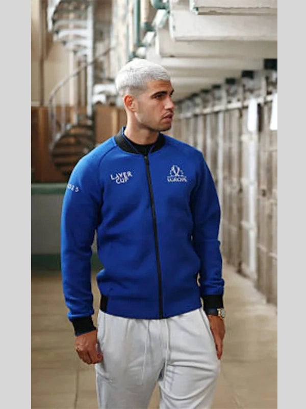 Carlos Alcaraz Laver Cup 2025 Jacket Blue