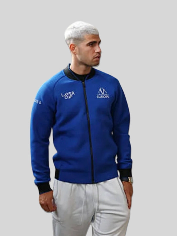 Carlos Alcaraz Laver Cup 2025 Team Europe Jacket Blue