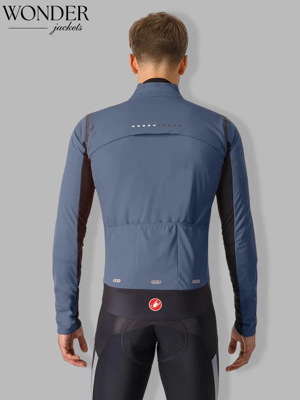 Castelli Alpha Doppio RoS Jacket Blue