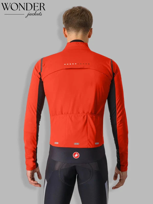 Castelli Alpha Doppio RoS Jacket Red