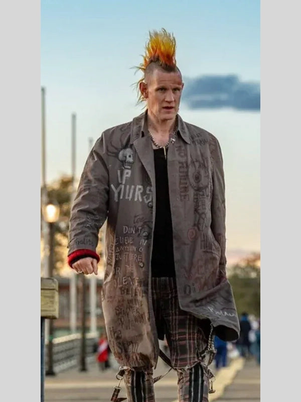 Caught Stealing 2025 Matt Smith Russ Coat