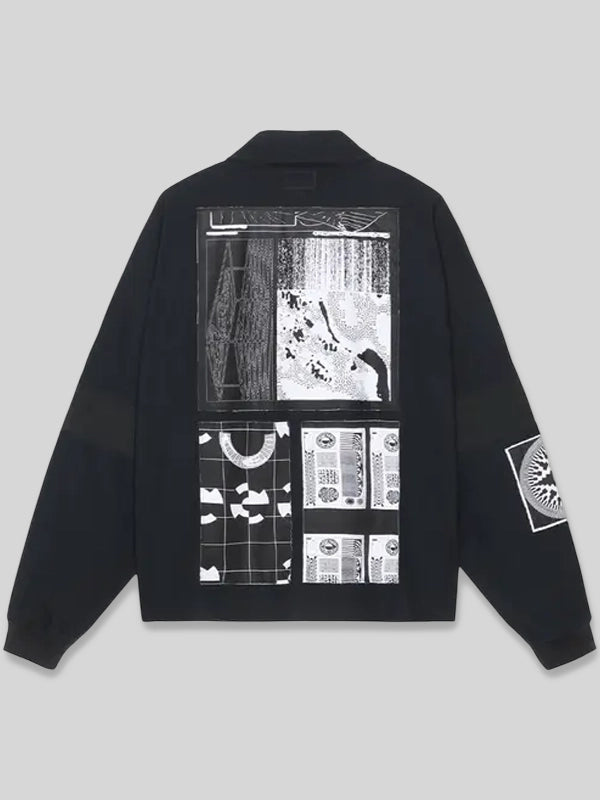 Cav Empt Overdye Kl Patch Black Jacket