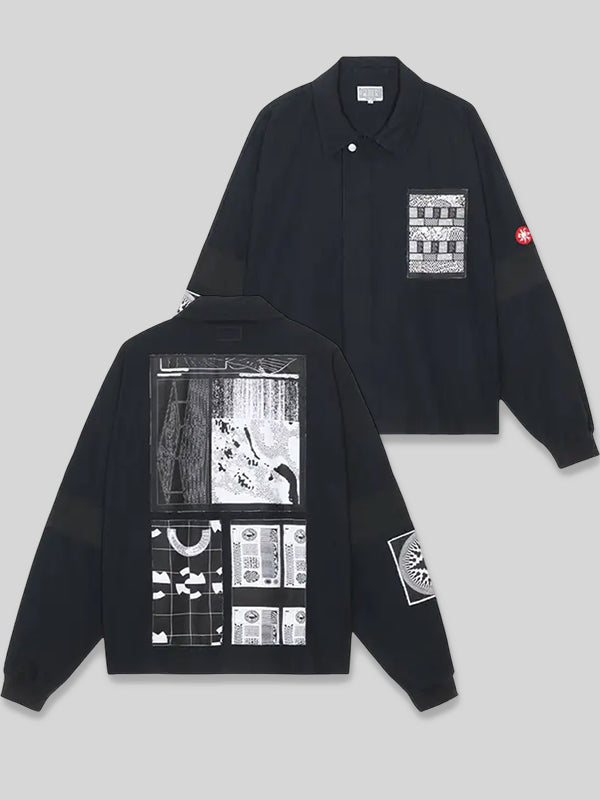 Cav Empt Overdye Kl Patch Jacket Black
