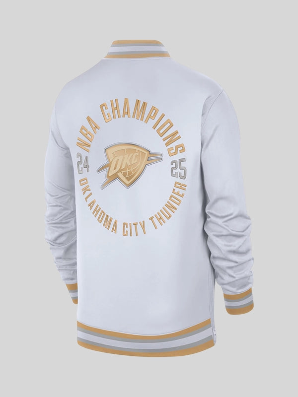 Champions Banner Raising Ceremony Jacket White