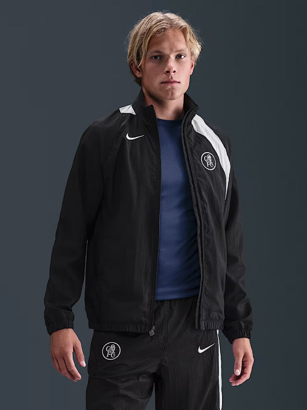 Chelsea FC Nike Soccer Total 90 Track Jacket Black