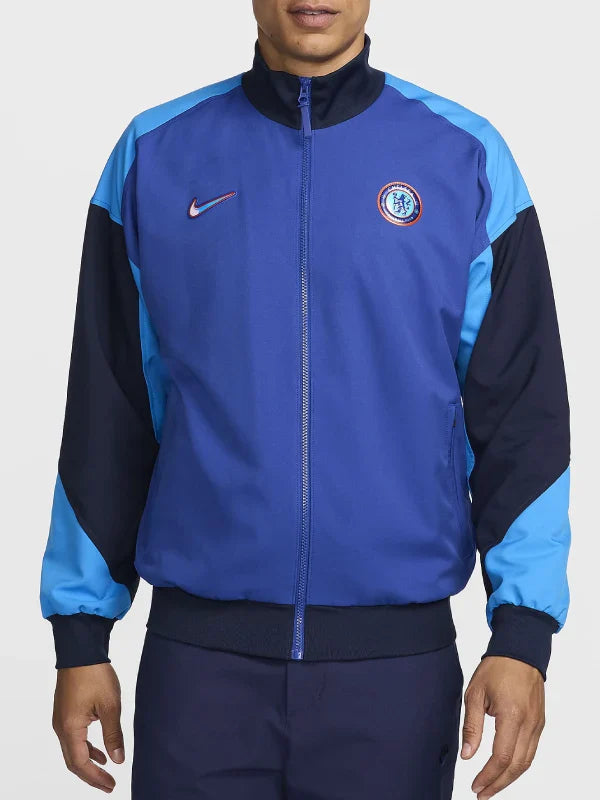 Chelsea FC Strike Men's Nike Dri-FIT Soccer Anthem Jacket