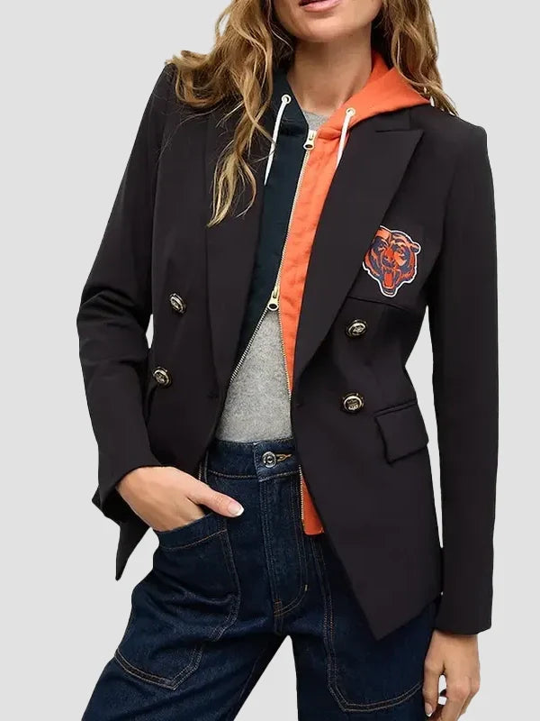 Chicago Bears Dickey Blue Jacket