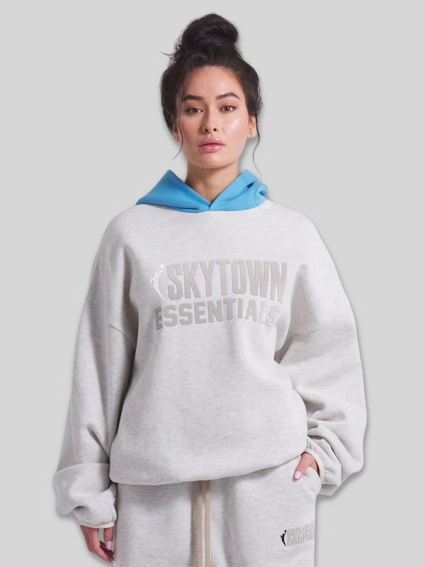 Chicago Sky Fear of God Essentials Hoodie Grey