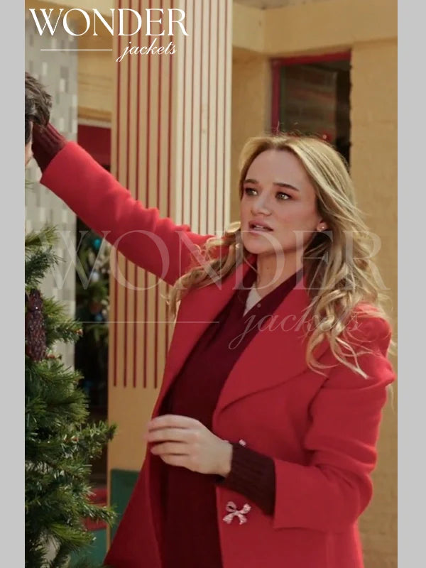 Chiefs Love Story Hunter King Wool Coat Pink