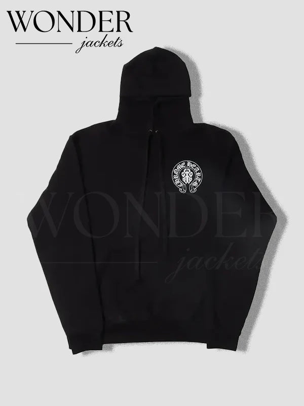 Chrome Hearts USA Horseshoe Hoodie Black