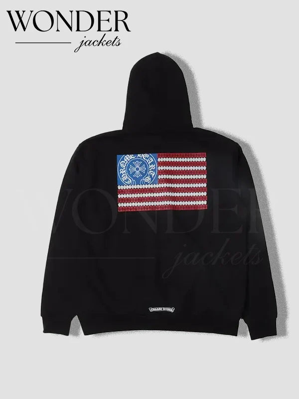 Chrome Hearts USA Horseshoe Hoodie