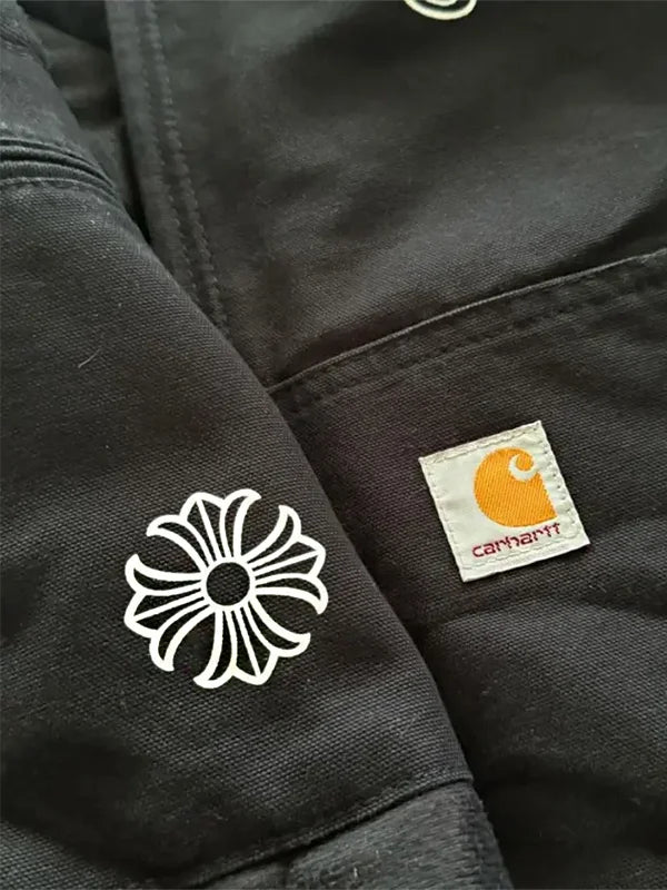 Chrome Hearts X Carhartt Black Jacket