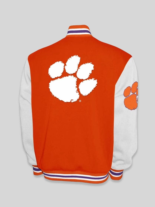 Clemson Tigers Franchise Club Varsity Orange Jacket