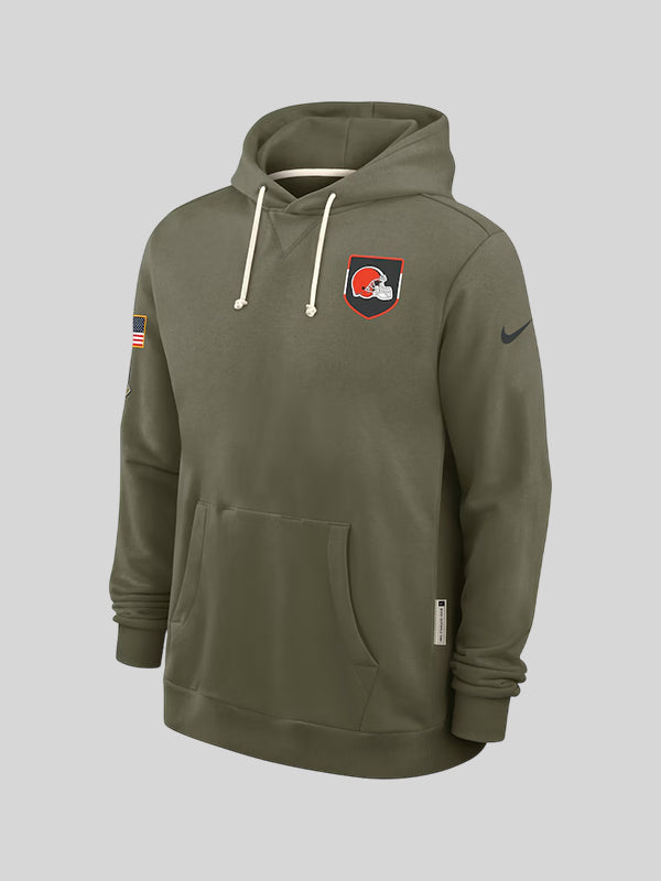 Cleveland Browns Salute to Service Hoodie 2025