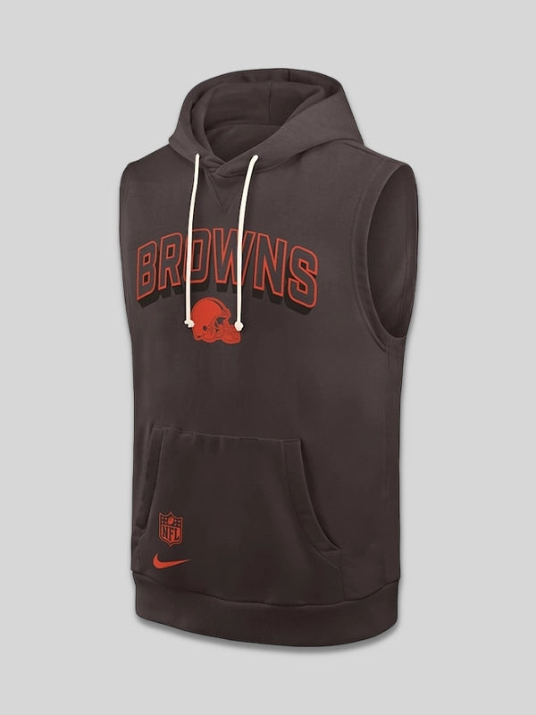 Cleveland Browns Sleeveless Hoodie