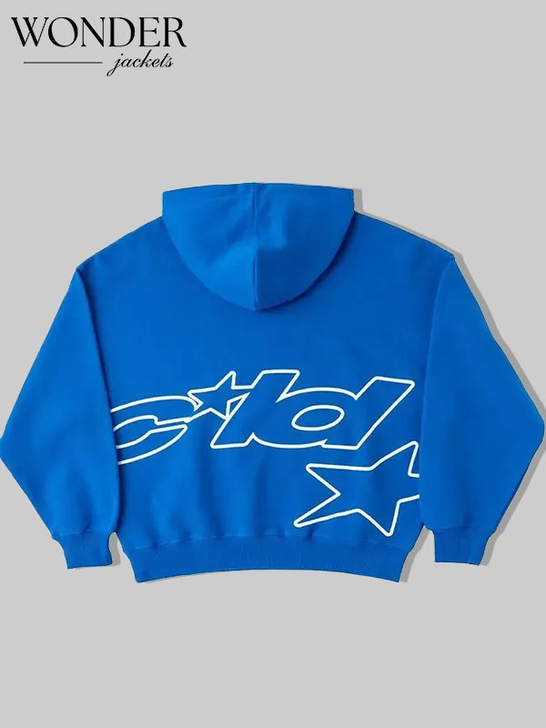 Cold Culture Defense Hoodie Blue