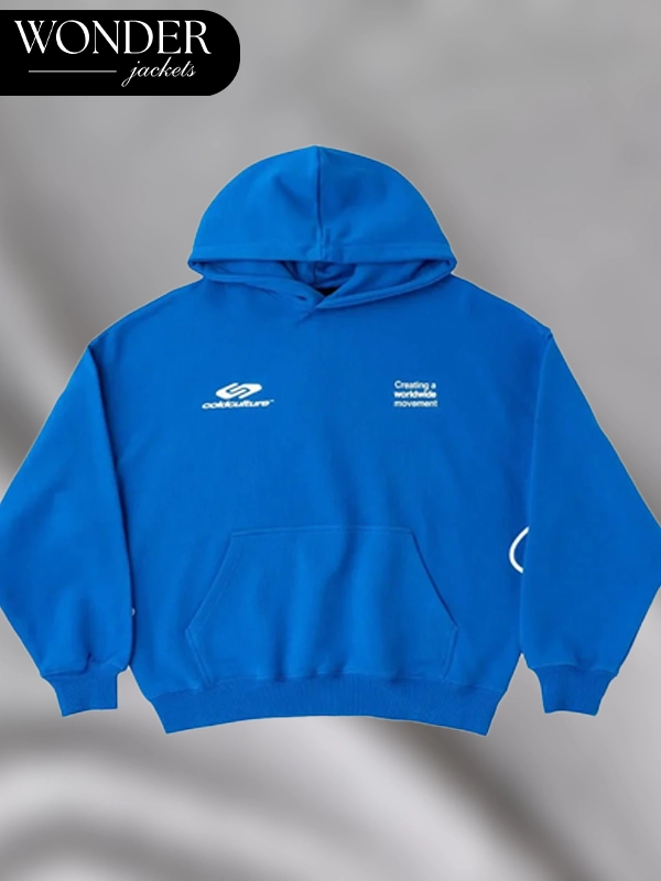 Cold Culture Defense Blue Hoodie