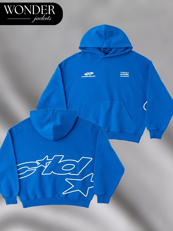 Cold Culture Defense Electric Blue Hoodie