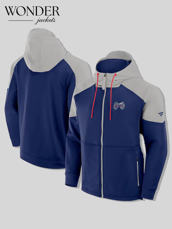 Columbus Blue Jackets 2025 Neck Hoodie Blue