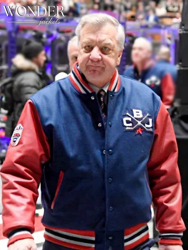 Columbus Blue Jackets Coaches Bomber Jacket