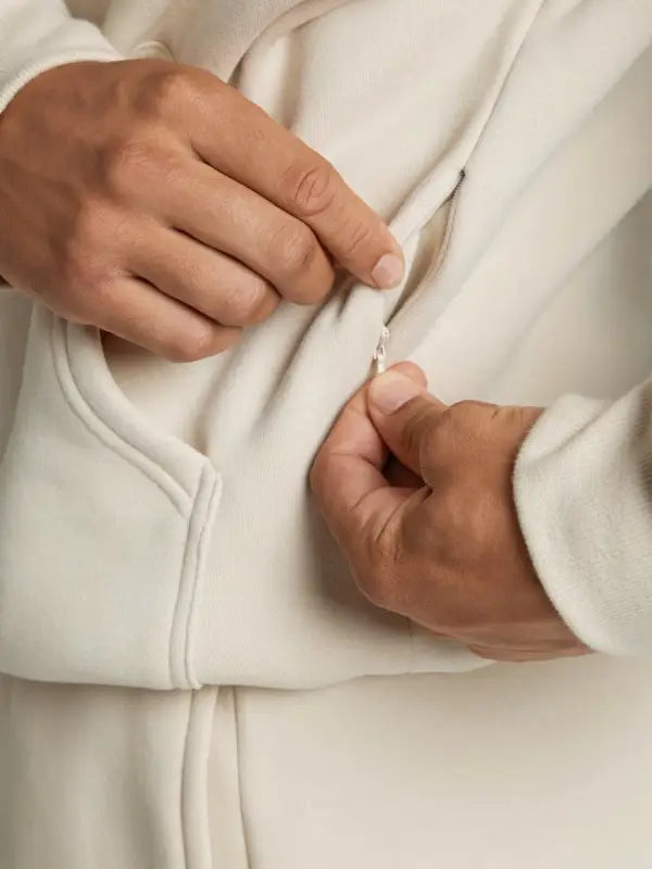 Comfort Airplane Hoodie Beige