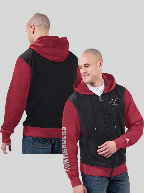 Commanders Starter Thursday Night Gridiron Full-Zip Hoodie