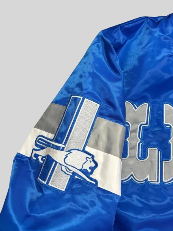 Costco Lions Starter Blue Jacket