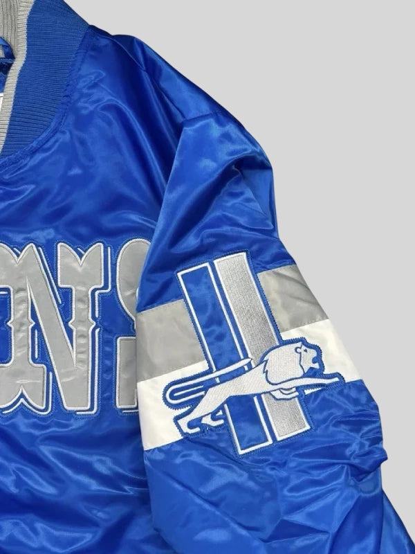 Costco Lions Starter Jacket Blue