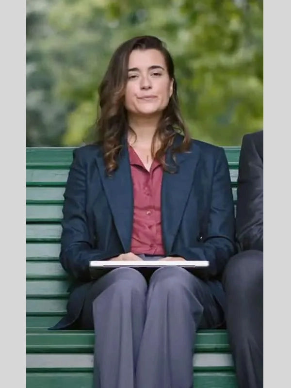 Cote de Pablo NCIS Tony and Ziva Blue Blazer