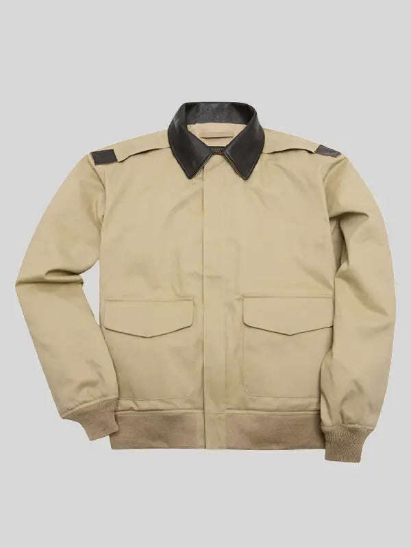 Cotton A 2 Flight Jacket Khaki