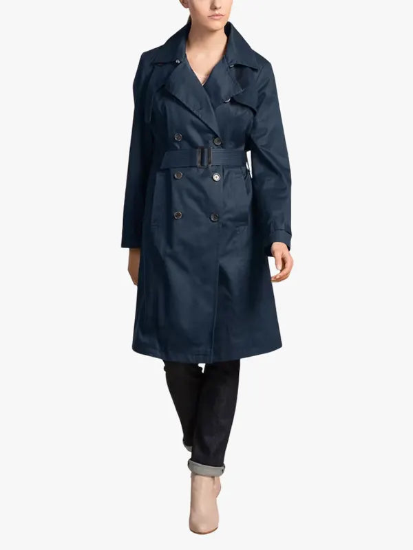 Cotton Trench Coat Ladies Eta Proof