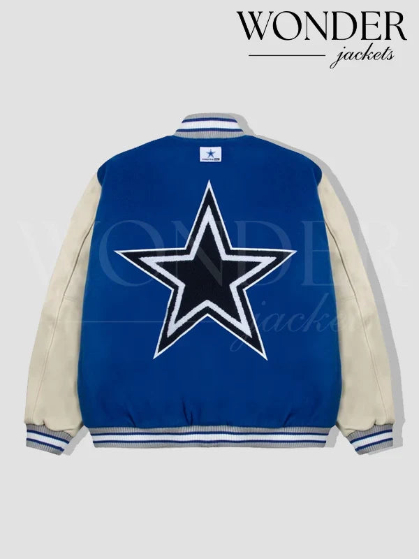 Dallas Cowboys GOLF WANG Letterman Varsity Jacket