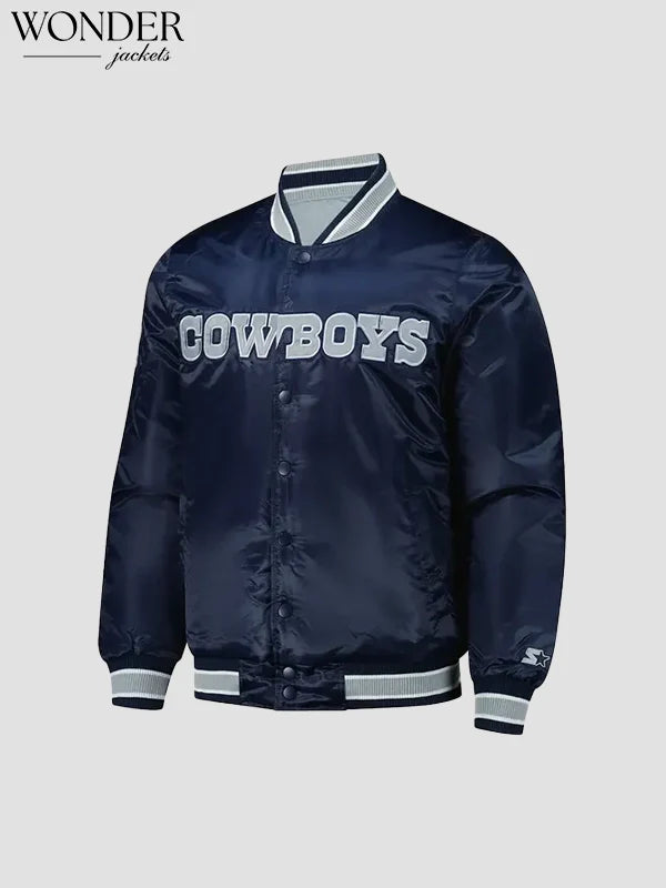 Dallas Cowboys Starter Reversible Full-Snap Jacket