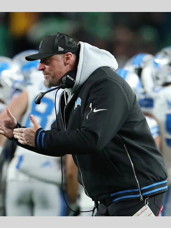 Dan Campbell Lions Bomber Jacket