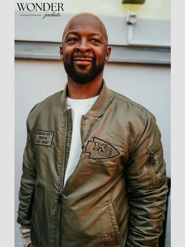 Dante Hall Chiefs EST.1960 Bomber Jacket