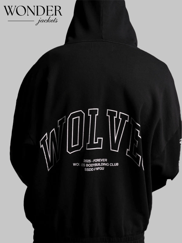 Darc Sport Wolves Forever Hoodie Black