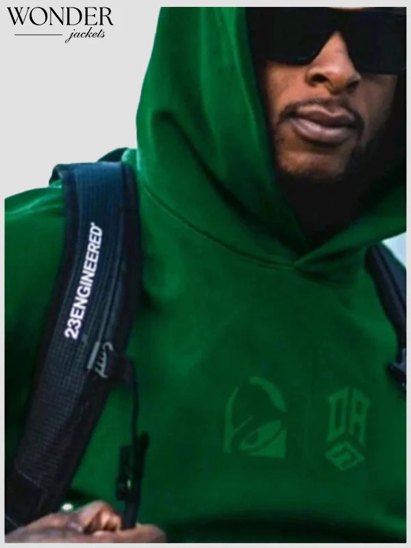 Davante Adams Taco Bell Hoodie Green