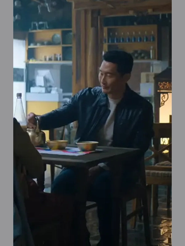 David Jung Butterfly S01 Leather Jacket