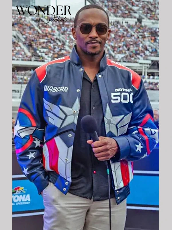 Daytona 500 Anthony Mackie Jacket