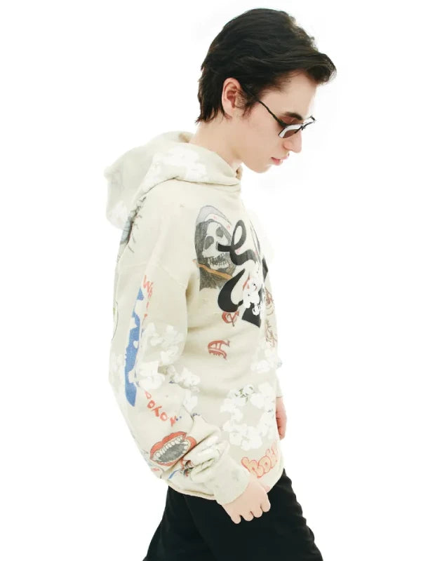 Denim Tears Saint Michael Printed Hoodie