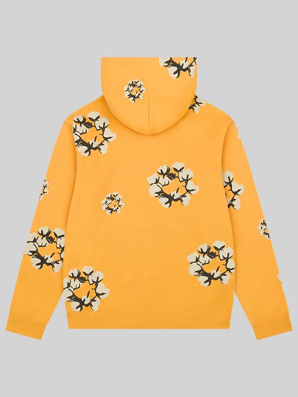 Denim Tears x CPFM Cactus Tears Wreath Hoodie Yellow