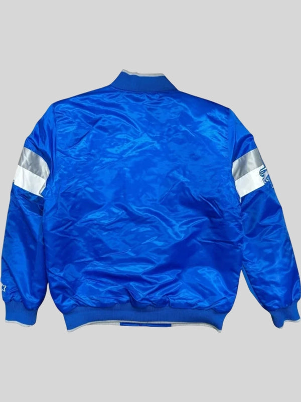 Detroit Lions Starter Blue Jacket