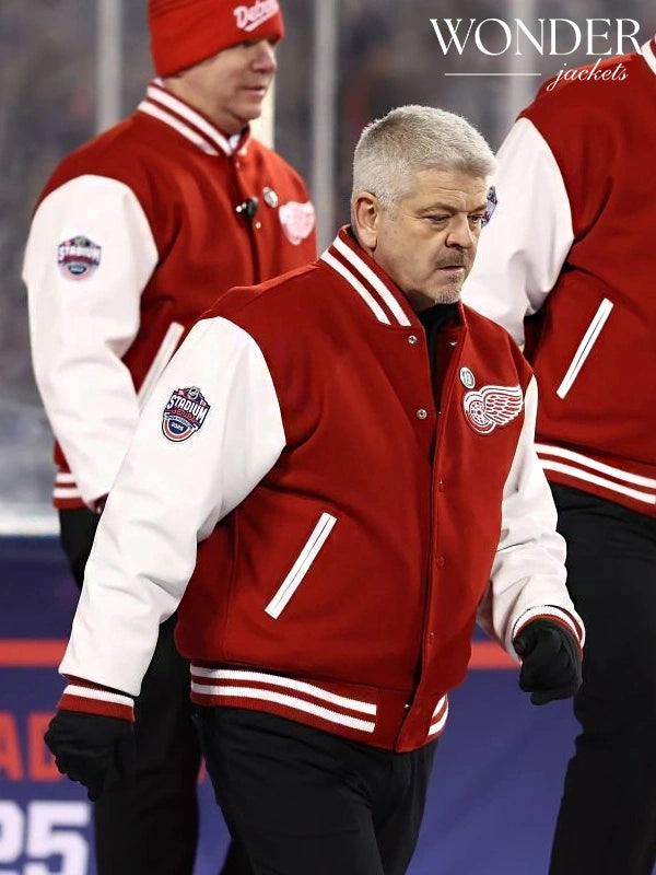 Detroit Red Wings 2025 Stadium Series Varsity Jacket