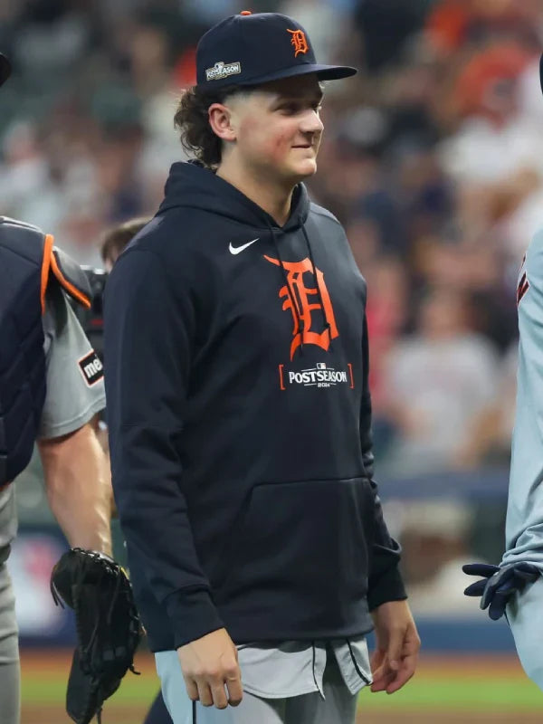 Detroit Tigers Black Hoodie