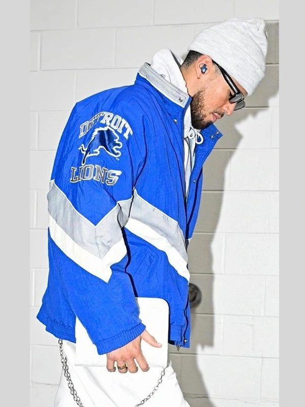 Devin Booker Detroit Lions Starter Jacket