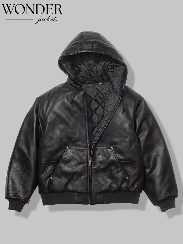 Dickies x Supreme Hooded Leather Work Jacket