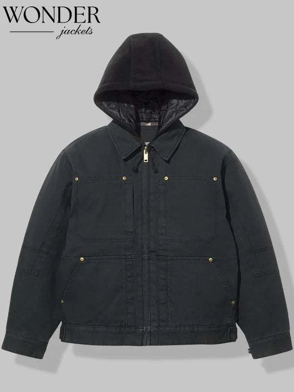 Dickies x Supreme Hooded Work Jacket Black