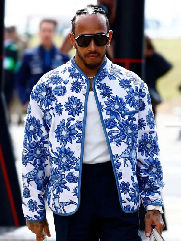 Dior Lewis Hamilton Floral Jacket