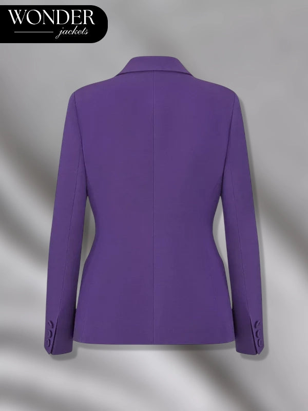 Dior The Bar Jacket Purple