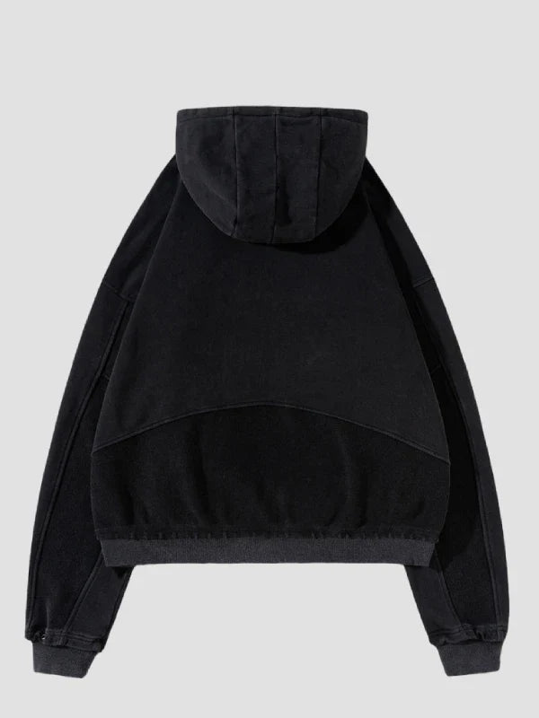 Ditch Track Hoodie Coal Back